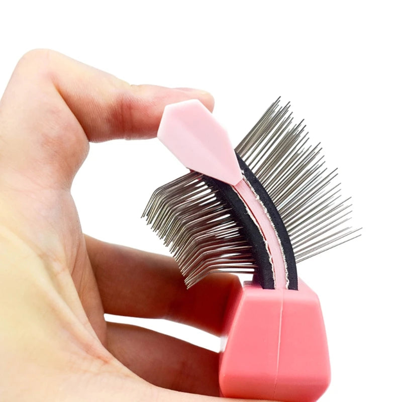 Double Sided Pet Hair Trimmer Comb Brush