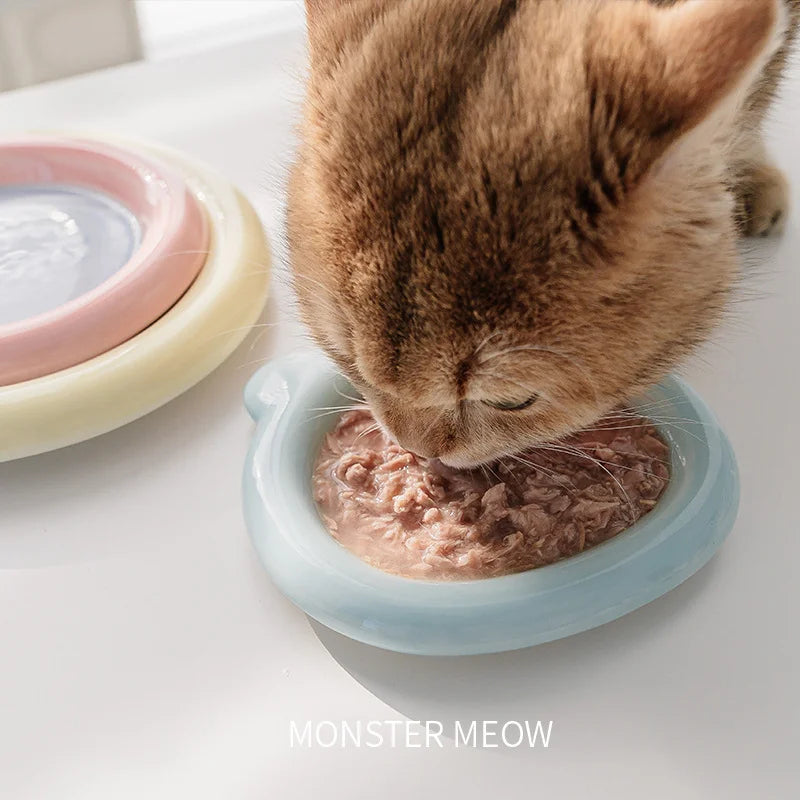 Cute Cartoon Pet Drinking Water Feeding Bowl