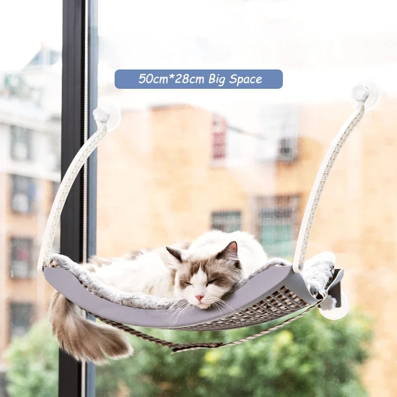 Cute Cat Hanging Beds Comfortable Sunny Window Seat