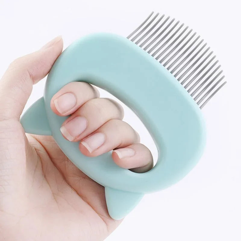 Pet hair care comb