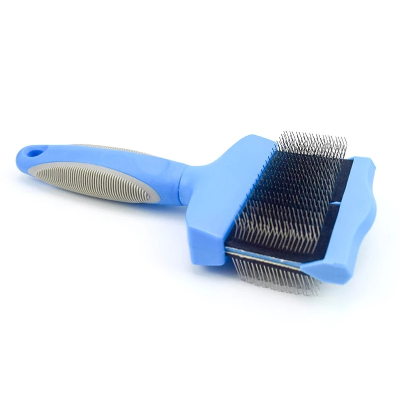 Double Sided Pet Hair Trimmer Comb Brush