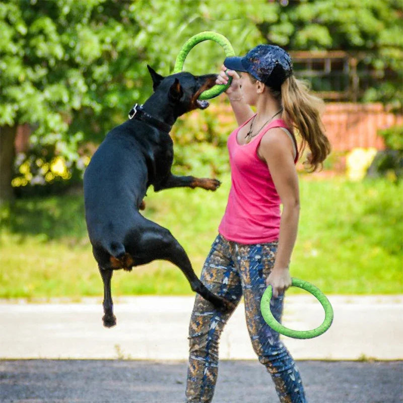 Dog Toys Pet Flying Discs EVA Dog Training Ring