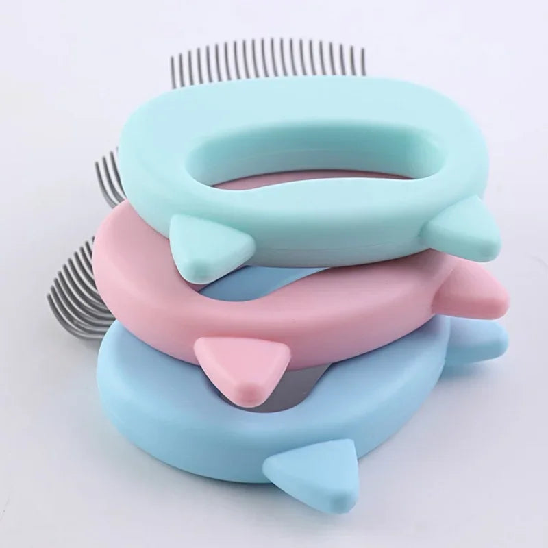 Pet hair care comb