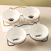 Pet Cat Bowl Ceramic 500ML Water Feeder