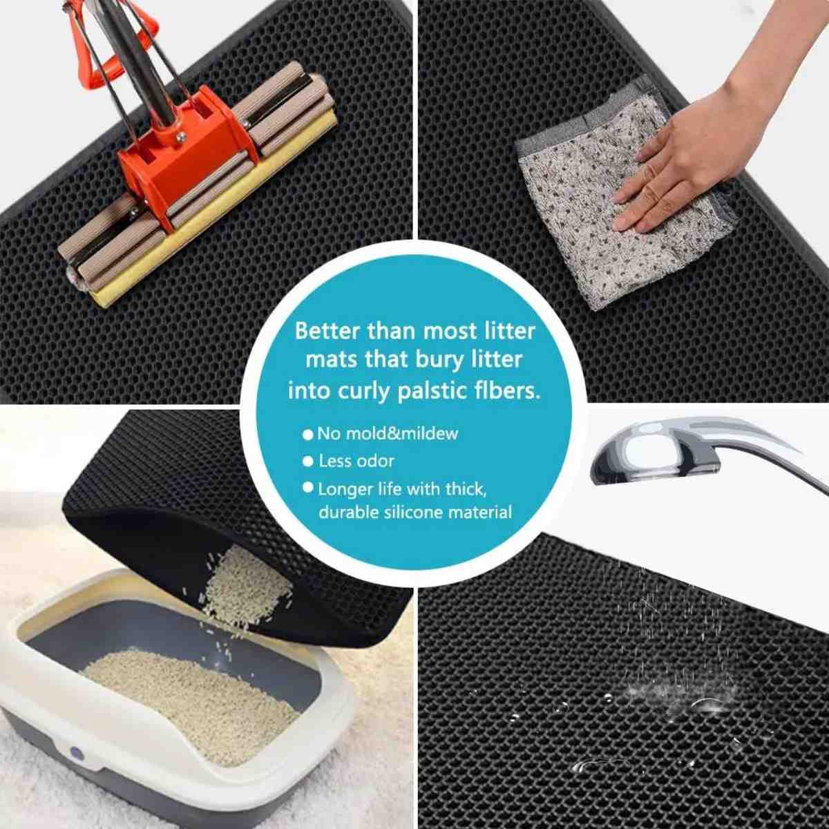 Mess free Cat Litter Mat